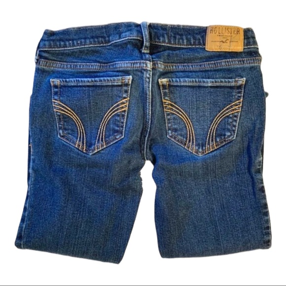 Hollister Blue Jeans Size W24 L31 - Picture 5 of 5